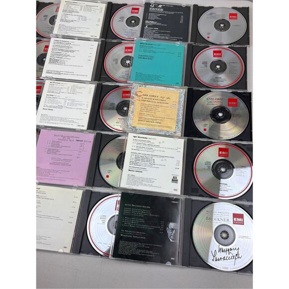 Vintage Lot of 20 EMI Classics Assortment of Classical CD Collection Beethoven E - Picture 7 of 10